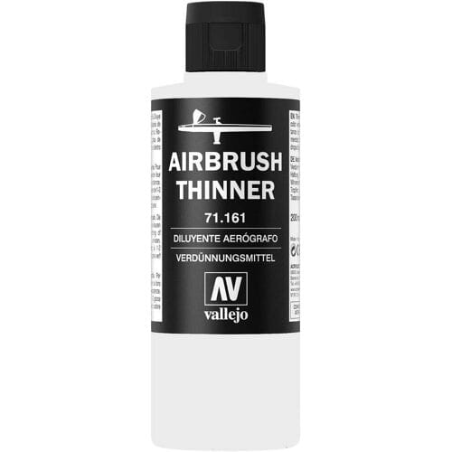 Vallejo Hobbyverf - 71161 Airbrush Thinner Verdunner - Voor Modelbouwpakketten - 200 ml