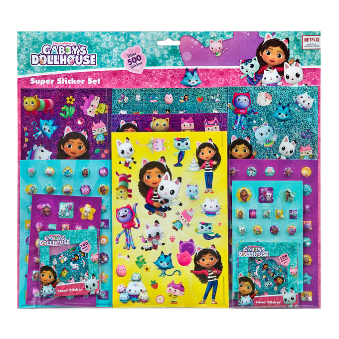 Gabby's Dollhouse - Stickerset - Super Stickerset