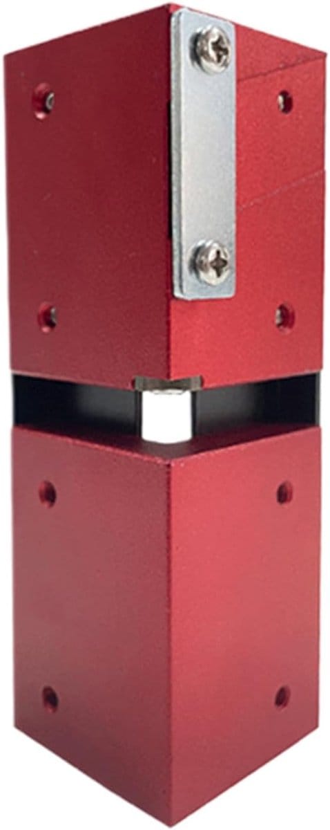 Handschaaf Voor Hout - Randbewerker Vlak - Hout Bewerken - Dubbele Functie - 12 cm Lengte - Rood