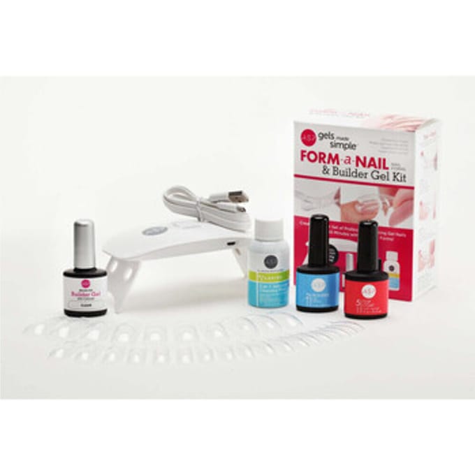 Nagel accesoires Asp Verzorgingsset voor Form-a-Nail Builder Gel