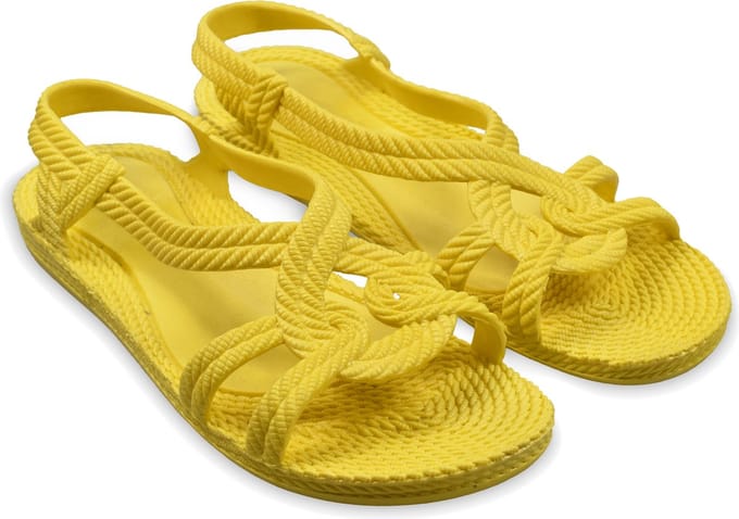 Brasileras Slippers dames Kinderen Slip- Geel- 27