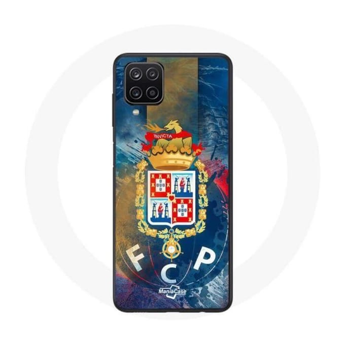 Coque - maniacase - Galaxy A12 - Souple - Protection - Fond bleu noir