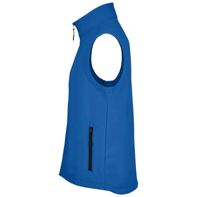 SOLS Heren Race Softshell Body Warmer (Koningsblauw)