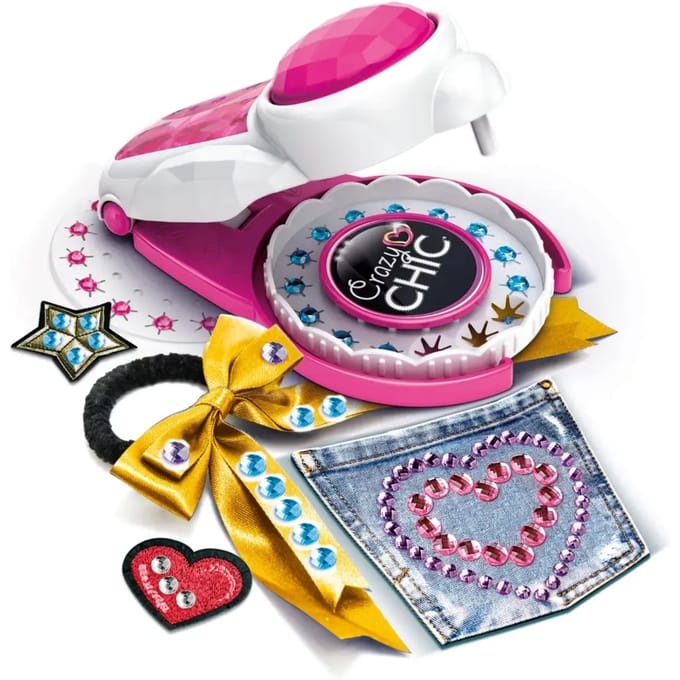 Machinebouwsets voor kleding met strass-steentjes Clementoni