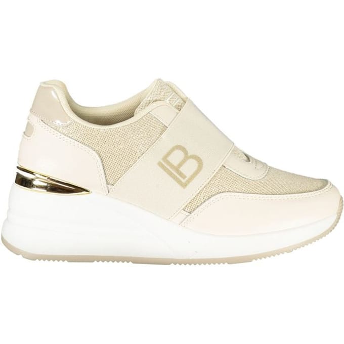 Laura Biagiotti Beige Polyurethaan Dames Sneakers