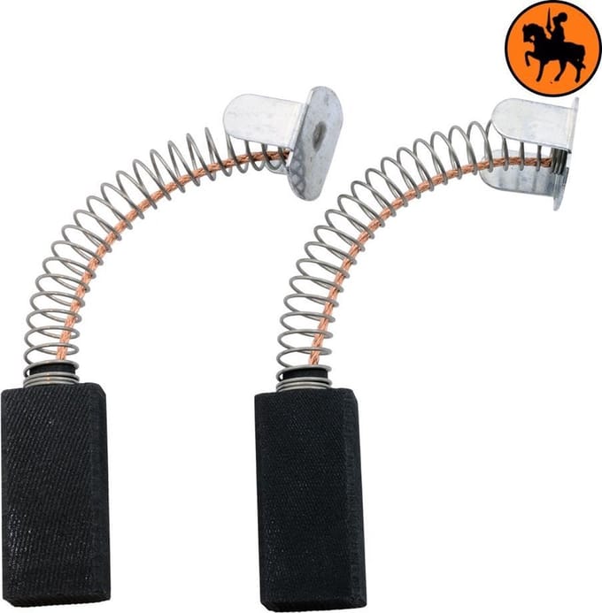 Koolborstelset voor Black & Decker frees/zaag SMEA/B - 7x12x25mm