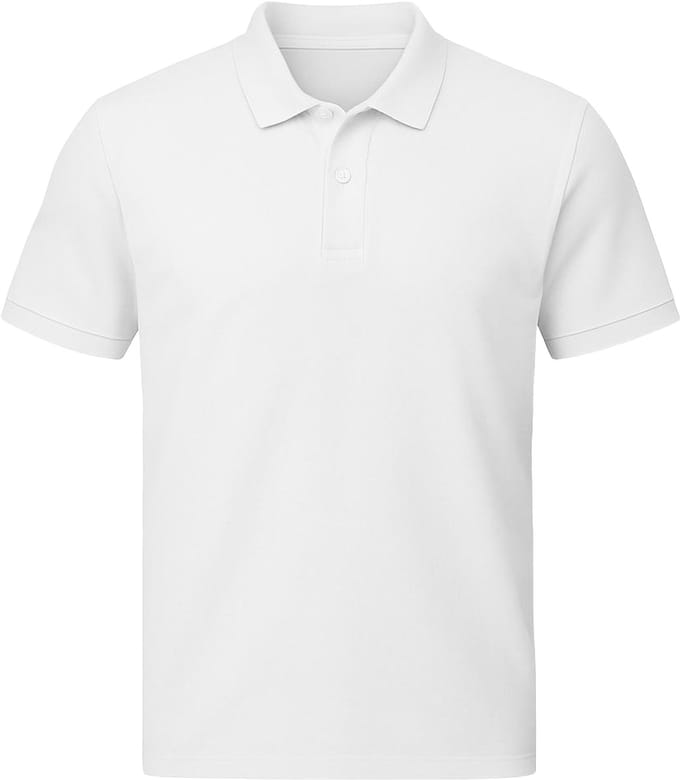 Golf Polo White - Maat M - The Online Golfclub