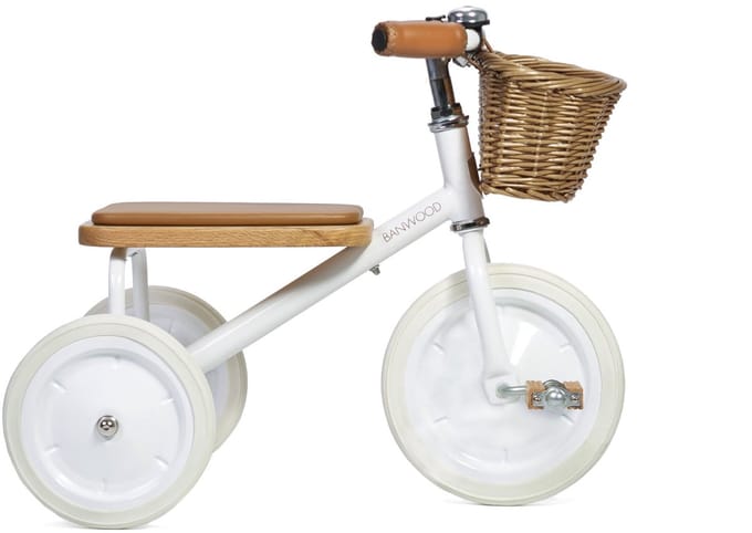 Banwood - Trike Vintage - Driewieler - White - kinderfiets
