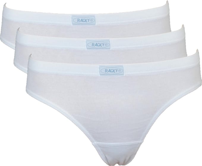 3-pack Racky dames heupslip ( Highleg mini ) Wit - maat M