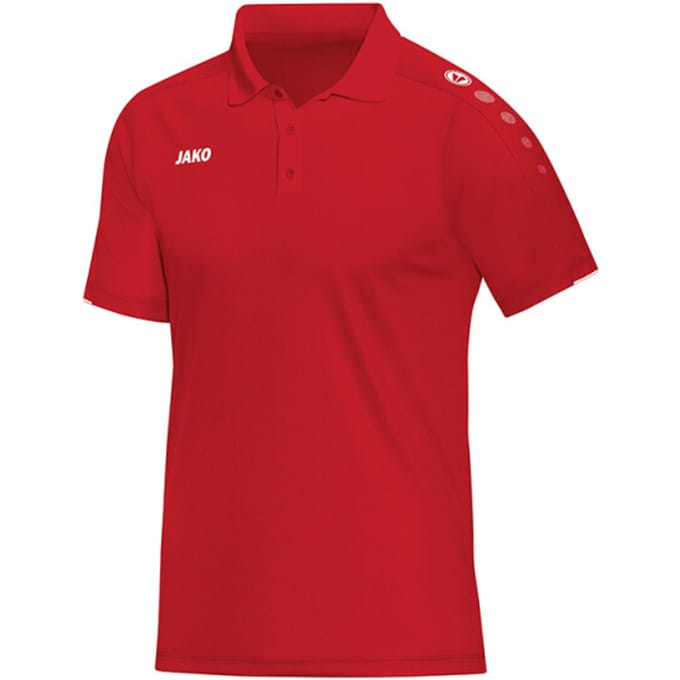 Jako Classico Polo Dames - Rood | Maat: 48