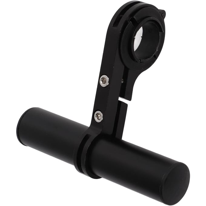 Support d'extension de vélo multifonctionnel 10 cm Support à tige unique d'extension en alliage d'aluminium pour vélo black