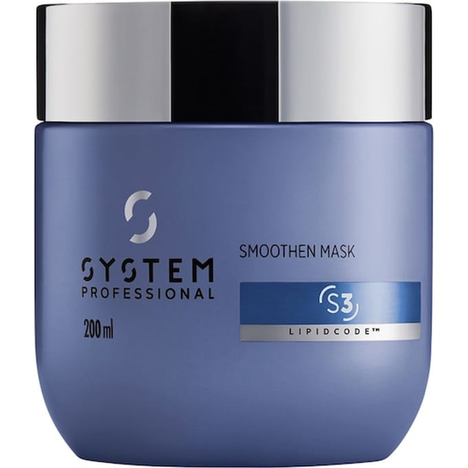 System Professional Lipid Code Smoothen Masker S3 Haarbehandeling krullen Dames 200 ml