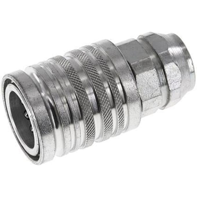 Stalen DN 12.5 Hydraulische Koppeling Snelkoppeling G 3/8 inch Binnendraad ISO 7241-1 A D 20.5mm