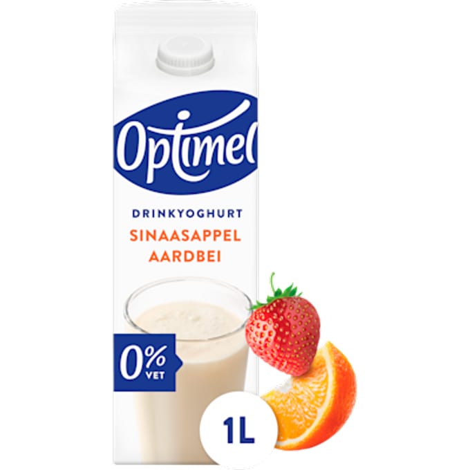 Drink Sinaasappel / Aardbei 0% vet