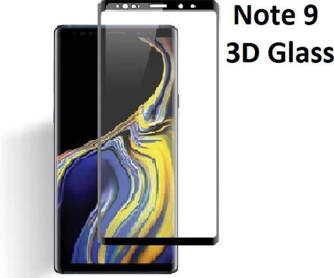 screenprotector voor de Samsung Galaxy Note 9 SmallGlass 3D