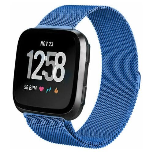 Strap-it® Samsung Galaxy Watch sport band 45mm / 46mm - paars + glazen screen protector