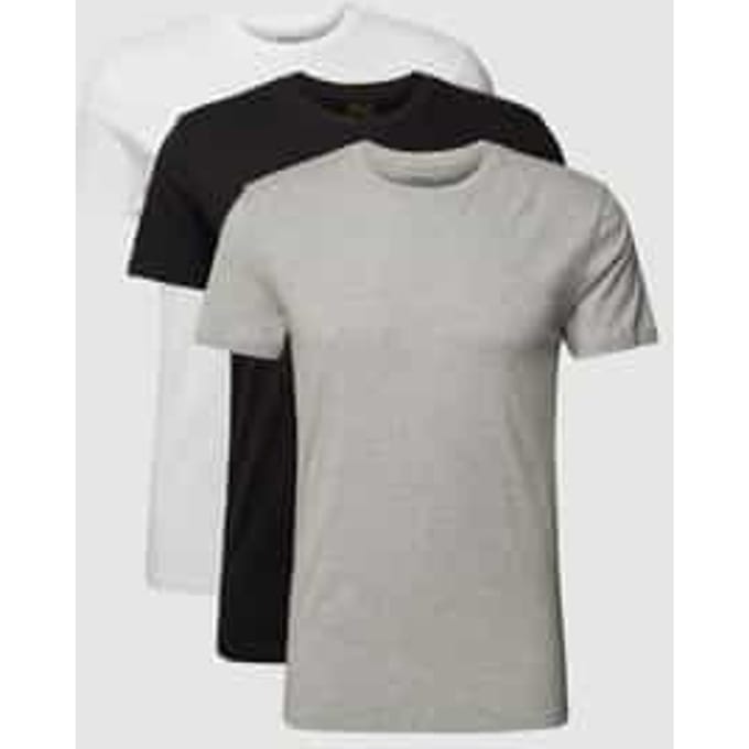 T-shirt met ronde hals in een set van 3 stuks