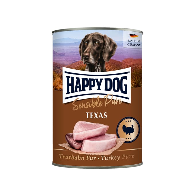 Happy Dog - Sensible Pure 6x400g - Kalkoen