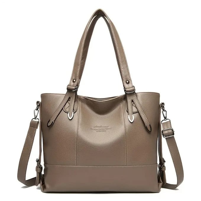 Nivard Handtas Dames - Schoudertas - School - Shopper - Schooltas - Werktas - Khaki