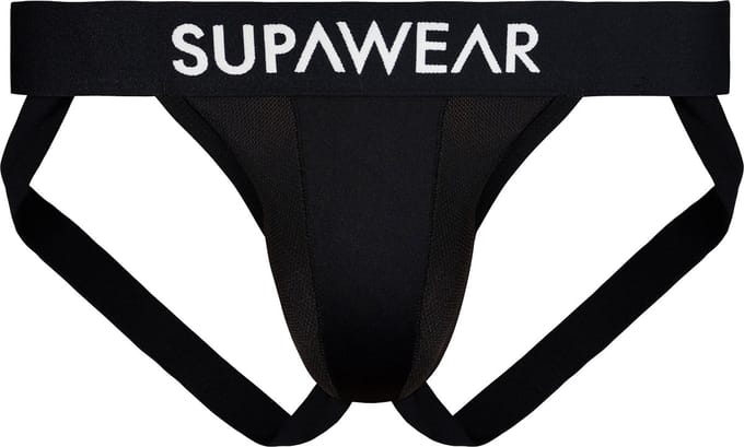 SUPAWEAR Vortex Jockstrap Black - MAAT L - Heren Ondergoed - Jockstrap voor Man - Mannen Jock