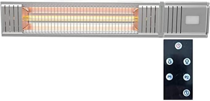 Infrarood Terrasverwarming voor Wandmontage - 2000W Warmtestraler met Afstandsbediening