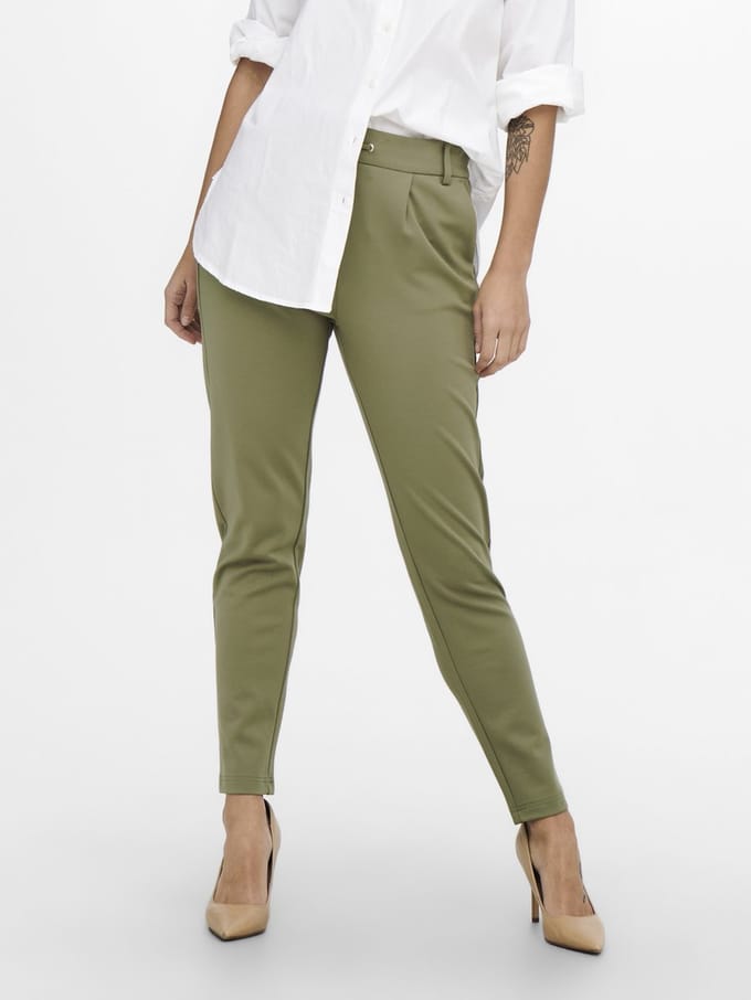 ONLY ONLPOPTRASH LIFE EASY COL PANT PNT NOOS Dames Broek - Maat S X L32