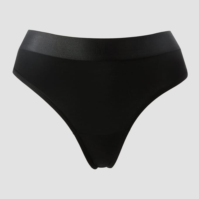 MP middelhoge string voor dames (5 Pack) - Wit / Zwart / Gemêleerd grijs - S
