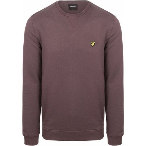 Lyle & Scott Sweat Crewneck Espresso - Maat S - Heren - Sweaters
