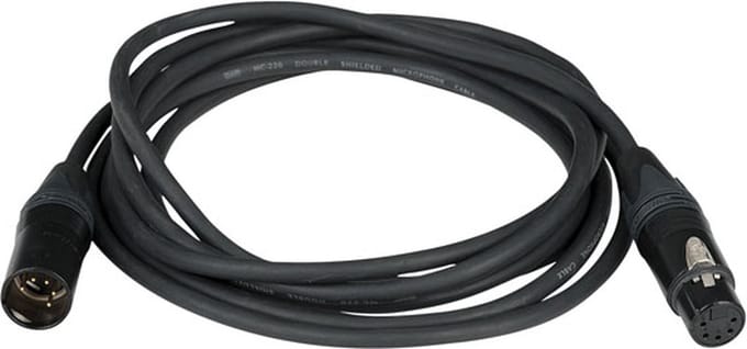 Digi Quad kabel DAP Neutrik FL856 - 5p XLR 6 m
