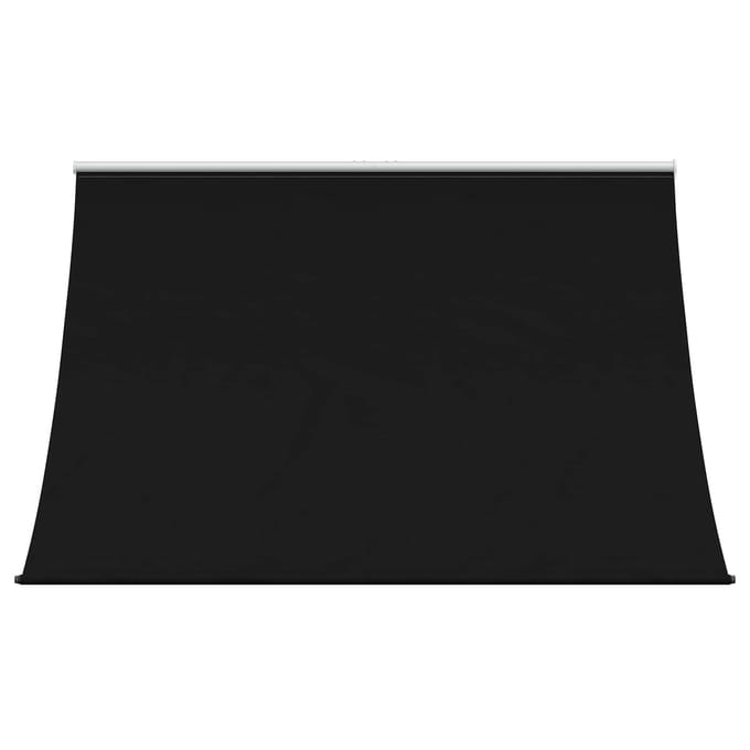 vidaXL Markies Zwart 150 x 150 cm 180 g / m² Polyester met PU Coating