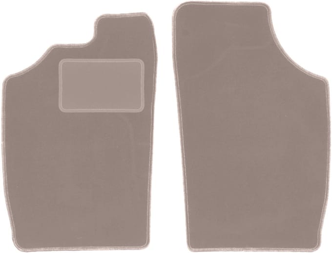 Beige veloursmatten voor: Daihatsu Cuore V hatchback (1997-2003)