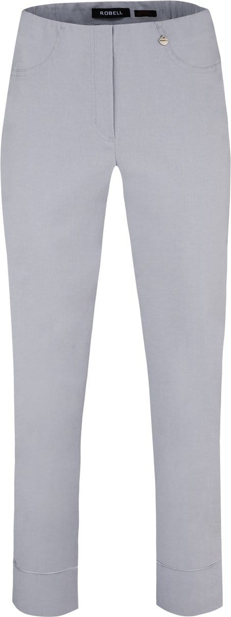Robell Model Bella 09 - 7/8 Comfort Stretch - Zilver Grijs - EU40