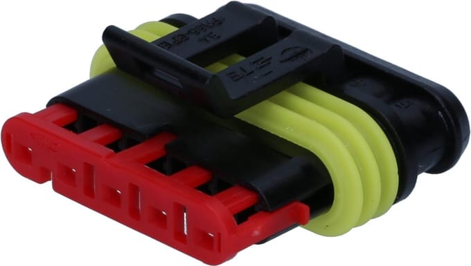 10 stuks AMP 0-0282089-1 Superseal-busbehuizing 5-polige lege behuizing