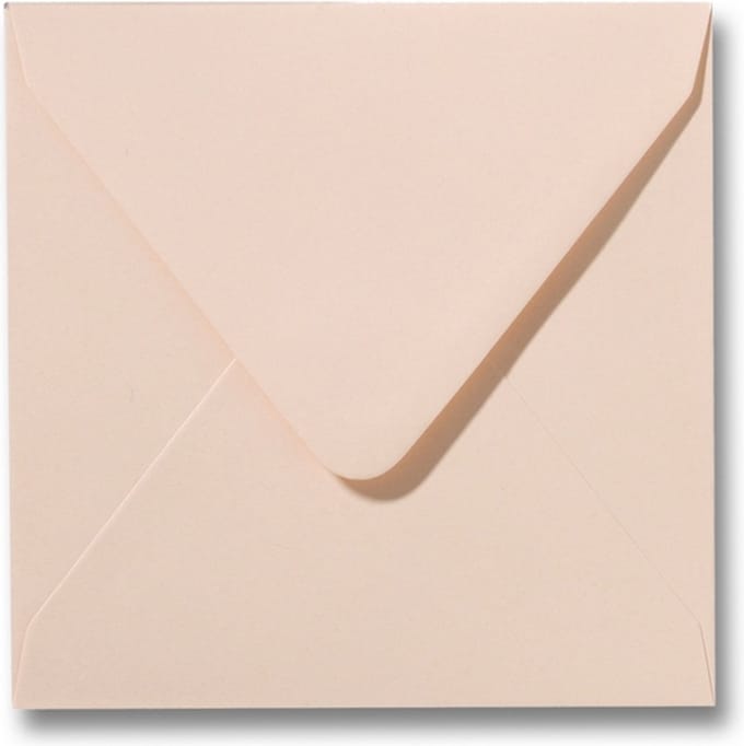 Envelop 12 x 12 Abrikoos, 100 stuks