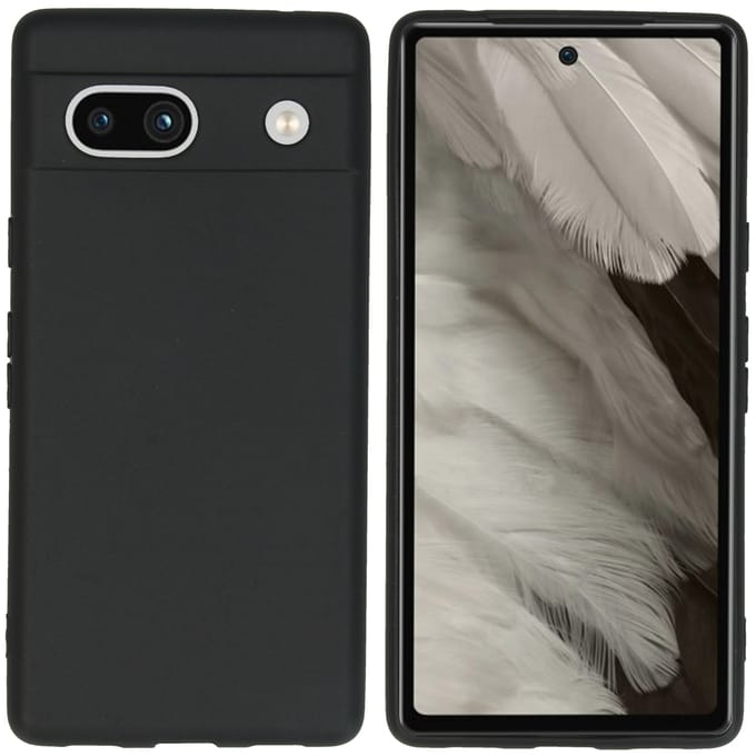 imoshion Hoesje - Geschikt voor Google Pixel 7a - Color Backcover - Zwart