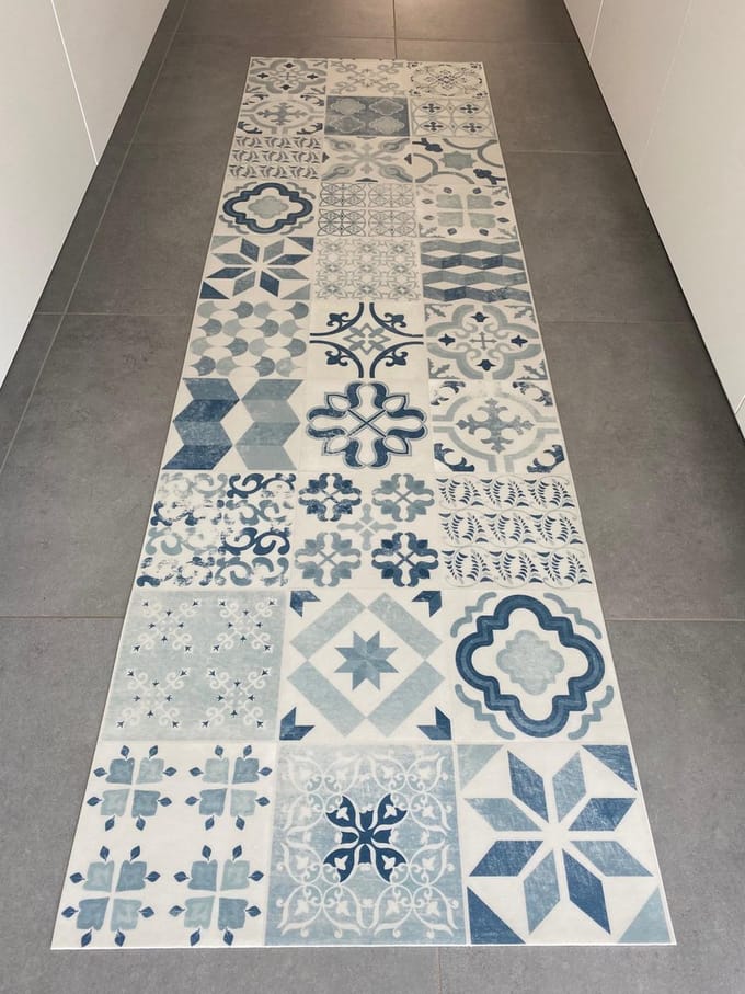 Köln - Vinyl Keukenloper - 60 cm - Formaat: : 60 x 340cm