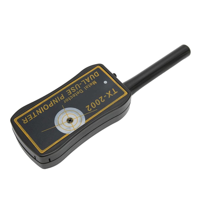 Handmetaaldetector Hoge Gevoeligheid Nauwkeurige Kleine Metaaldetector met LED-Indicator voor Strand black