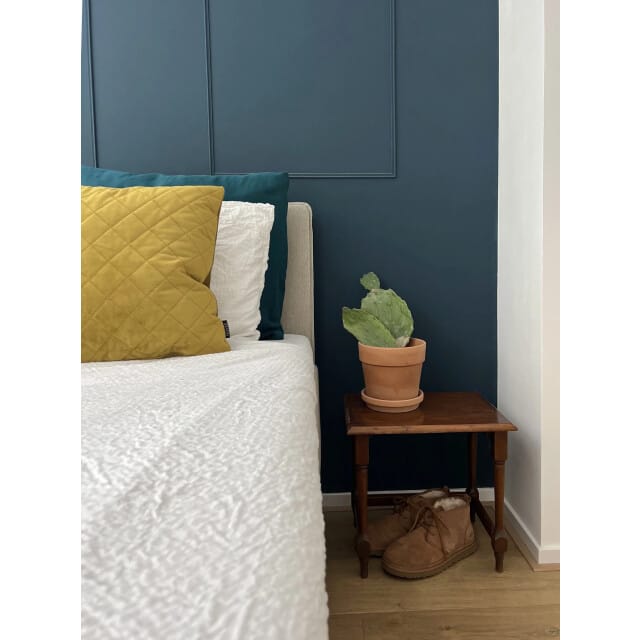 NOVÉE Sierkussen french velvet mosterd | 45 x 45 cm | velvet/polyester