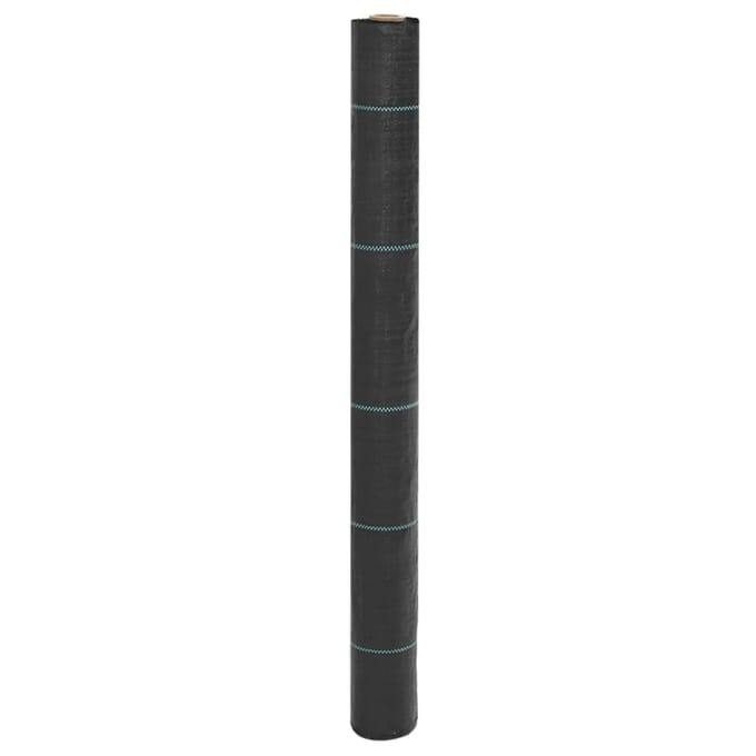 vidaXL - Worteldoek - 1x10 - m - polypropeen - zwart