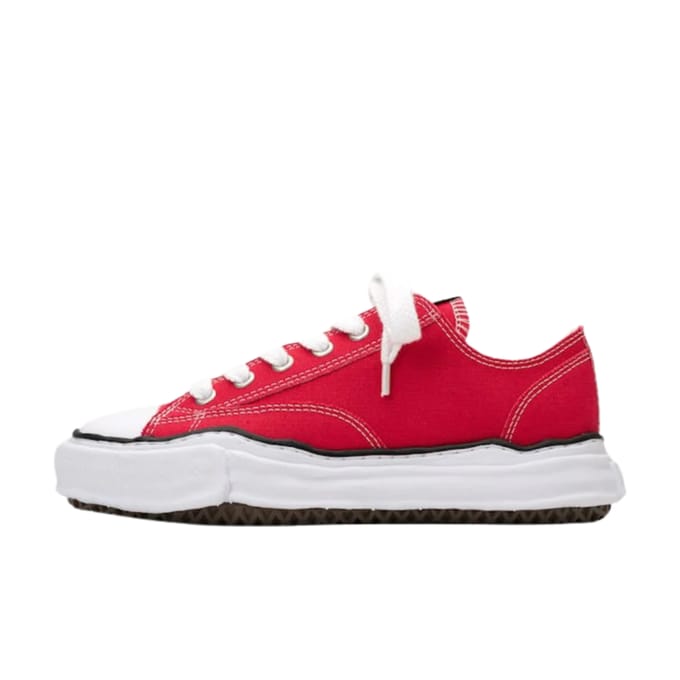 Maison Mihara Yasuhiro Peterson OG Sole Canvas Low Red