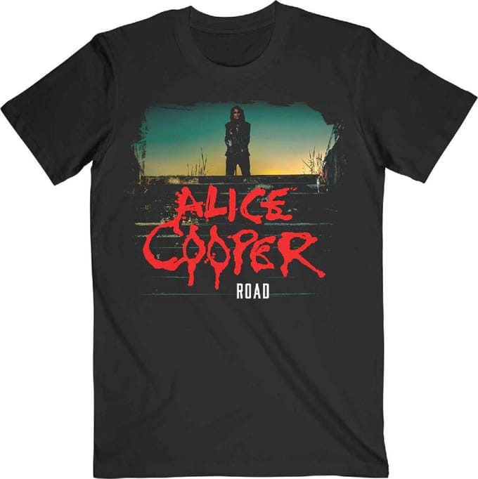 Alice Cooper - Back Road Heren T-shirt - S - Zwart