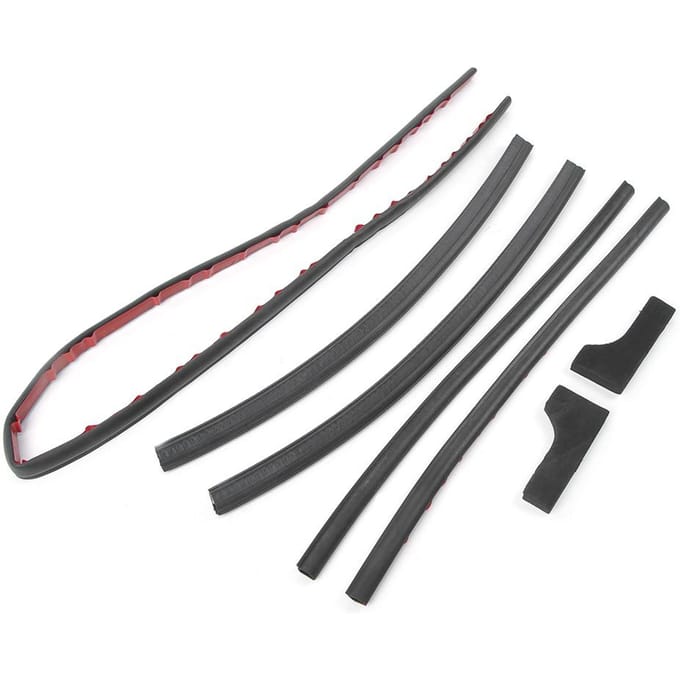 Kit de joint de hayon 7 pièces Joint de porte arrière Convient pour VOLKSWAGEN AMAROK 2010 2018 gray