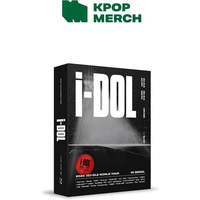 I-DLE - Tournée mondiale 2024 [iDOL] à SÉOUL Blu-ray Blu-ray black