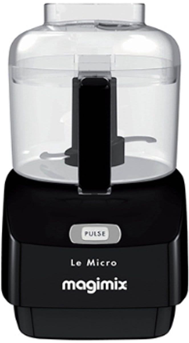 Magimix Micro - Hakmolen - Kruiden - Pesto - Mayonaise - Dressing - Sauzen - Zwart