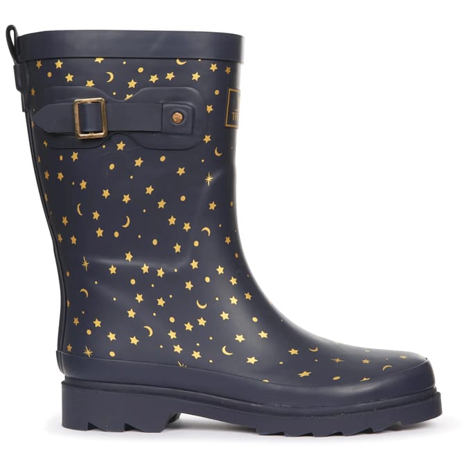 Trespass damesrubberlaarzen Celeste - Female Mid Height Welly Midnight