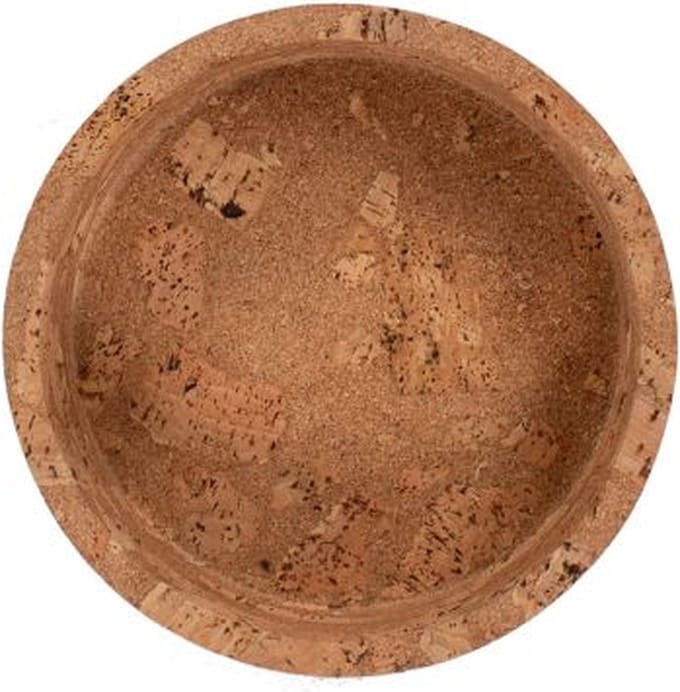 ZICZAC - Kom - QUERCO - 100% kurk - Vlek- en waterafstotend - Rond - 20cm - Rock
