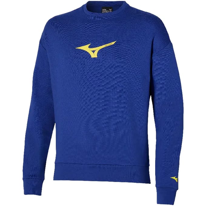 Mizuno Athletics Rb Sweatshirt Blauw L Man