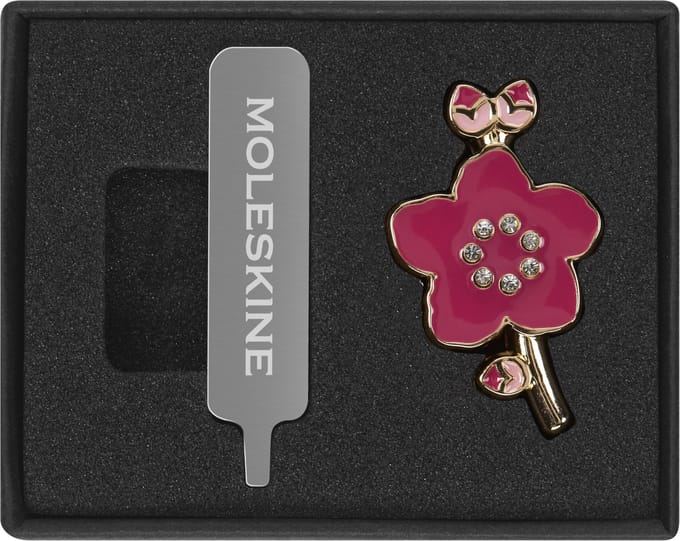 Moleskine 2026 Editie Sakura Pin LESU09PINCRYS goud