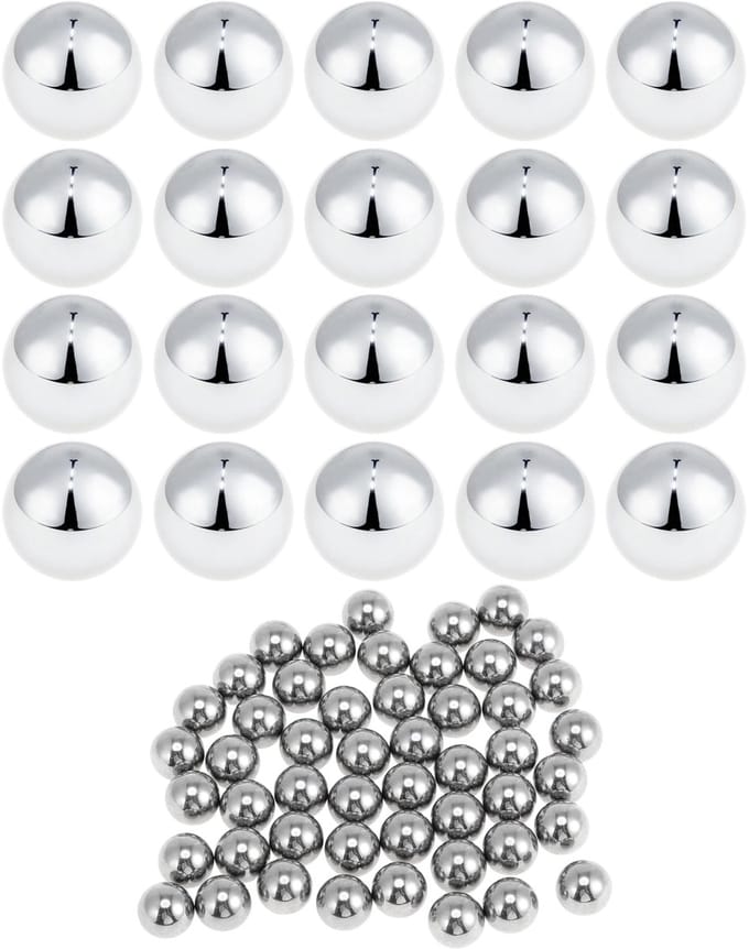 Dailygoods - 11,5 mm Kogellagers Kogellagerstaal G100 Precisiebal 50 Stuks