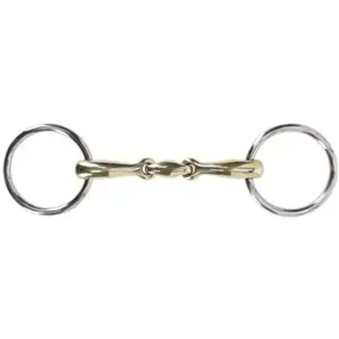 QHP Watertrens Dubbel Gebroken Anatomisch 14 mm Argentaan - 9,5